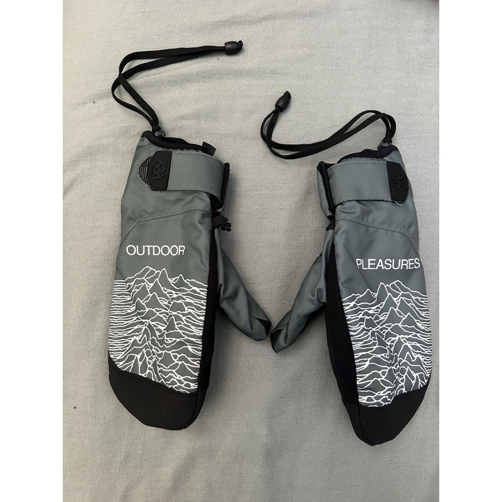 686  Outdoor Pleasures Cyprus Green Ski Snowboard Mittens Size L